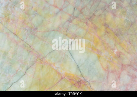 Echten Marmor Textur abstrakte rock Oberfläche detail Hintergrund Muster Stockfoto