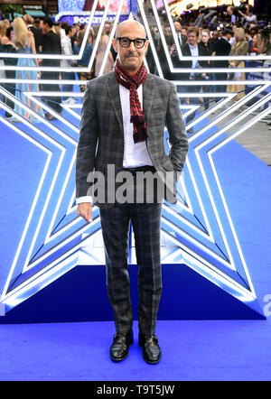 Stanley Tucci Teilnahme an der Rocketman UK Premiere, im Odeon Luxe, Leicester Square, London. Stockfoto