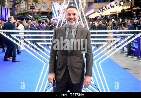 David Walliams die Teilnahme an der Rocketman UK Premiere, im Odeon Luxe, Leicester Square, London. Stockfoto