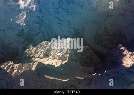 Die Hengduan Berge separate der tibetischen Hochebene von Yunnan und Guizhou Hochebene im Westen Chinas in der Region Kham und historisch genannt wird. Stockfoto