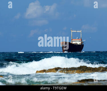 Schiffbruch MV Demetrios II., Zypern Stockfoto