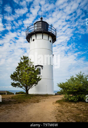 East Chop Lighthouse in Martha's Vineyard Stockfoto