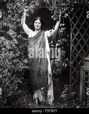BAILARINA Isadora Duncan, USA. 1878 - 1927. Stockfoto
