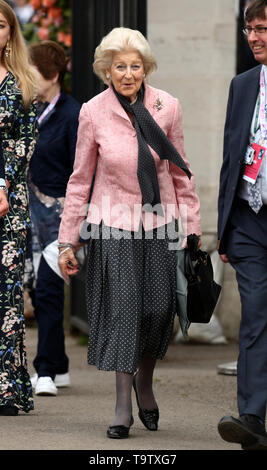 Prinzessin Alexandra kommt an der RHS Chelsea Flower Show im Royal Hospital Chelsea, London. Stockfoto