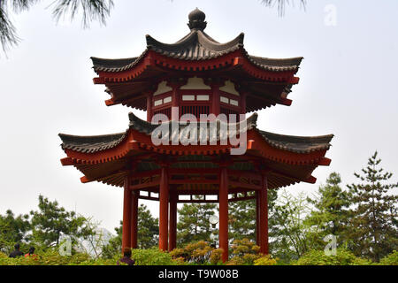 Daci'en Tempel komplex, Dàcí'ēn Sì, Xi'an, Hszian, China, Asien, UNESCO Weltkulturerbe Stockfoto