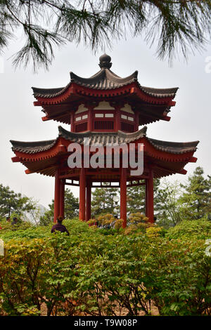 Daci'en Tempel komplex, Dàcí'ēn Sì, Xi'an, Hszian, China, Asien, UNESCO Weltkulturerbe Stockfoto