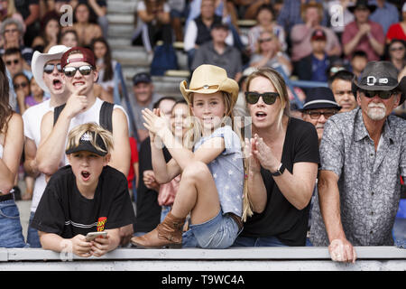Surrey, British Columbia, Kanada. 19 Mai, 2019. Einen Überblick über die Atmosphäre während der CLOVERDALE Rodeo & Country Fair am 19. Mai 2019 in Surrey, British Columbia, Kanada. Credit: Andrew Kinn/ZUMA Draht/Alamy leben Nachrichten Stockfoto
