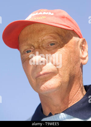 Nürburgring, Deutschland. 21 Mai, 2019. Niki Lauda starb im Alter von 70 Niki Lauda Formel 1, Grand Prix von Europa (Nürburgring) am 28.05.05, Saison 2005 Ã Â | Nutzung der weltweiten Kredit: dpa/Alamy leben Nachrichten Stockfoto