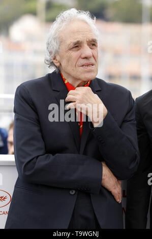 Cannes, Frankreich. 20 Mai, 2019. Abel Ferrara an der 'Tommaso' Fotoshooting während der 72Nd Cannes Film Festival im Palais des Festivals am 20. Mai 2019 n Cannes, Frankreich | Verwendung weltweit Quelle: dpa/Alamy leben Nachrichten Stockfoto