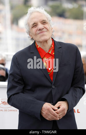 Cannes, Frankreich. 20 Mai, 2019. Abel Ferrara an der 'Tommaso' Fotoshooting während der 72Nd Cannes Film Festival im Palais des Festivals am 20. Mai 2019 n Cannes, Frankreich | Verwendung weltweit Quelle: dpa/Alamy leben Nachrichten Stockfoto