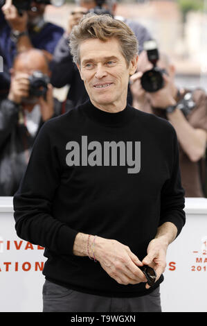 Cannes, Frankreich. 20 Mai, 2019. Willem Dafoe an der 'Tommaso' Fotoshooting während der 72Nd Cannes Film Festival im Palais des Festivals am 20. Mai 2019 n Cannes, Frankreich | Verwendung weltweit Quelle: dpa/Alamy leben Nachrichten Stockfoto