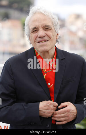 Cannes, Frankreich. 20 Mai, 2019. Abel Ferrara an der 'Tommaso' Fotoshooting während der 72Nd Cannes Film Festival im Palais des Festivals am 20. Mai 2019 n Cannes, Frankreich | Verwendung weltweit Quelle: dpa/Alamy leben Nachrichten Stockfoto