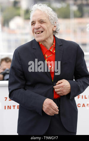 Cannes, Frankreich. 20 Mai, 2019. Abel Ferrara an der 'Tommaso' Fotoshooting während der 72Nd Cannes Film Festival im Palais des Festivals am 20. Mai 2019 n Cannes, Frankreich | Verwendung weltweit Quelle: dpa/Alamy leben Nachrichten Stockfoto