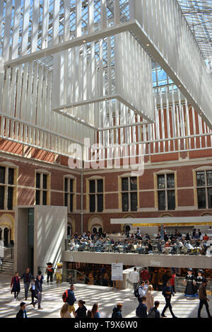 Rijksmuseum Atrium, Amsterdam, Niederlande Stockfoto