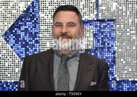 David Walliams während der ROCKETMAN UK Premiere im Odeon Luxe Leicester Square in London gesehen. Stockfoto