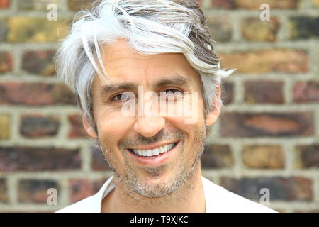 George Lamb nahm an der RHS Chelsea Flower Show am 20. Mai 2019 Teil. Sohn des Schauspielers und Radiomoderators Larry Lamb. Russell Moore Portfolioseite. Stockfoto