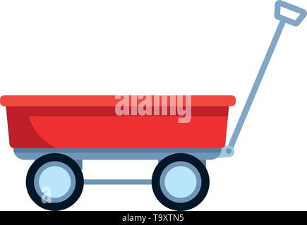 Wagen Symbol Cartoon Stock Vektor