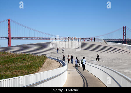 MAAT, Museum für Kunst, Architektur und Technologie in Lissabon, Portugal. Stockfoto