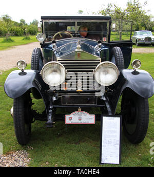 1926 20 PS Coupé Cabriolet Oldtimer Rolls Royce Croome Gericht Worcestershire 20190503 Stockfoto