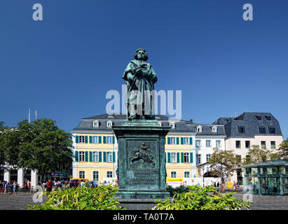 Der Beethoven Denkmal, Bonn, Nordrhein-Westfalen, Deutschland, Europa Stockfoto