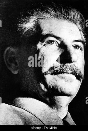 Josef Stalin, der Kommunistischen Partei und Diktator der Sowjetunion. Stockfoto