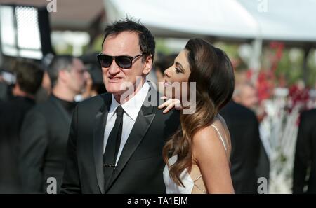 Quentin Tarantino, Daniela Pick, 2019 Cannes Stockfoto