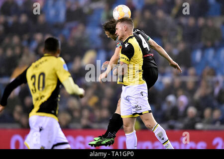 Arnheim, 21-05-2019, niederländischen Eredivisie GelreDome, Saison 2018 - 2019, Vitesse player Maikel Van der Werff während dem Spiel Vitesse - FC Groningen 3-1 Stockfoto