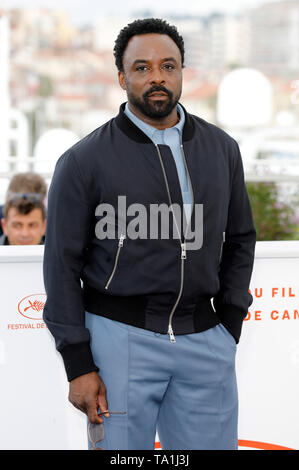 Cannes, Frankreich. 21 Mai, 2019. Ariyon Bakare im 'Frankie' Fotoshooting während der 72Nd Cannes Film Festival im Palais des Festivals am 21. Mai 2019 in Cannes, Frankreich Quelle: Geisler-Fotopress GmbH/Alamy leben Nachrichten Stockfoto