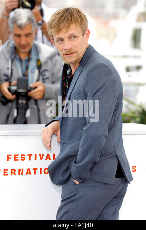 Cannes, Frankreich. 21 Mai, 2019. Jeremie Renier am 'Frankie' Fotoshooting während der 72Nd Cannes Film Festival im Palais des Festivals am 21. Mai 2019 in Cannes, Frankreich Quelle: Geisler-Fotopress GmbH/Alamy leben Nachrichten Stockfoto