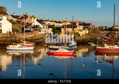 Bull Bay ANGLESEY Wales 12. Mai 2019 kleinen Hafen bei Bull Bay im Norden der Insel Anglesey Stockfoto