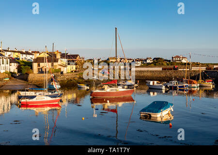 Bull Bay ANGLESEY Wales 12. Mai 2019 kleinen Hafen bei Bull Bay im Norden der Insel Anglesey Stockfoto