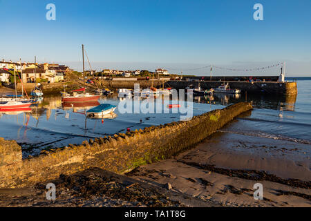 Bull Bay ANGLESEY Wales 12. Mai 2019 kleinen Hafen bei Bull Bay im Norden der Insel Anglesey Stockfoto