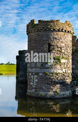 Beaumaris ANGLESEY Wales 12. Mai 2019 13./14. Jahrhunderts Beaumaris Castle Stockfoto