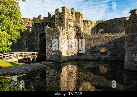 Beaumaris ANGLESEY Wales 12. Mai 2019 13./14. Jahrhunderts Beaumaris Castle Stockfoto