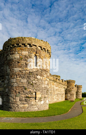 Beaumaris ANGLESEY Wales 12. Mai 2019 13./14. Jahrhunderts Beaumaris Castle Stockfoto