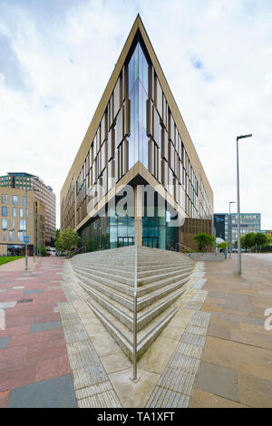 Blick auf die Technologie und Innovation Centre der Universität Strathclyde in Glasgow, Schottland, Großbritannien Stockfoto