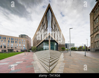 Blick auf die Technologie und Innovation Centre der Universität Strathclyde in Glasgow, Schottland, Großbritannien Stockfoto