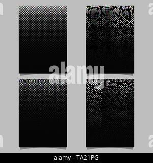 Geometrische Muster broschürenvorlage: Mosaik seite Hintergrund Stock Vektor