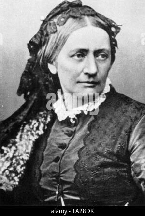 Clara Schumann (1819-1896), deutscher Pianist und Komponist. Stockfoto