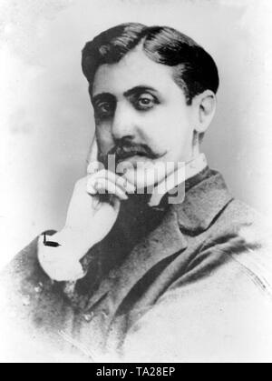 Marcel Proust (1871-1922), ein französischer Schriftsteller. Stockfoto