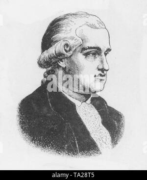 Portrait von Mayer Amschel Rothschild (1743-1812), Gründer der Rothschild Dynastie Stockfoto