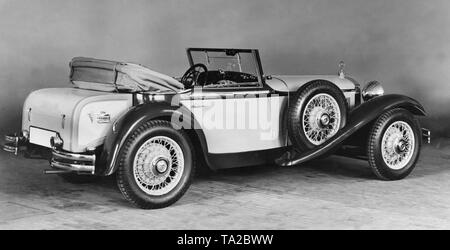 Ein Mercedes Benz Typ Mannheim 370 Roadster. Stockfoto