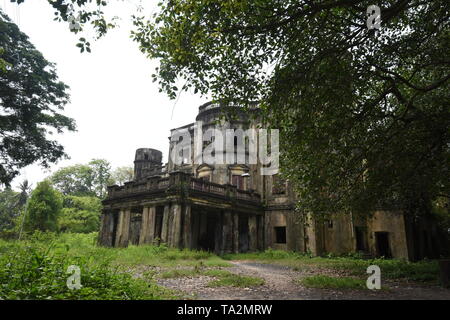 Die roxburgh Haus an AJC Bose indische Botanischer Garten, Howrah, Kolkata, Indien. Stockfoto