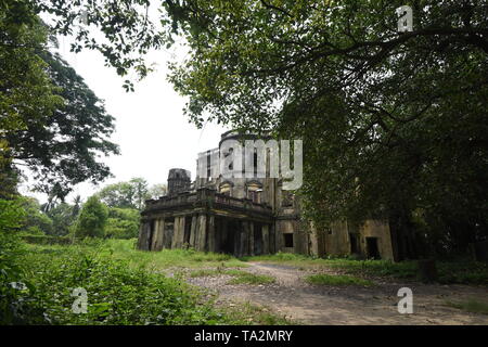 Die roxburgh Haus an AJC Bose indische Botanischer Garten, Howrah, Kolkata, Indien. Stockfoto