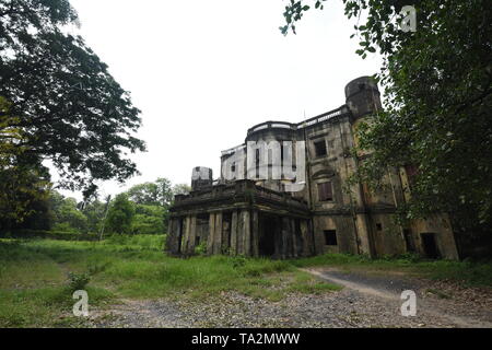 Die roxburgh Haus an AJC Bose indische Botanischer Garten, Howrah, Kolkata, Indien. Stockfoto