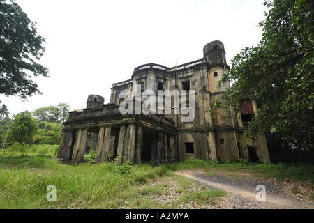 Die roxburgh Haus an AJC Bose indische Botanischer Garten, Howrah, Kolkata, Indien. Stockfoto