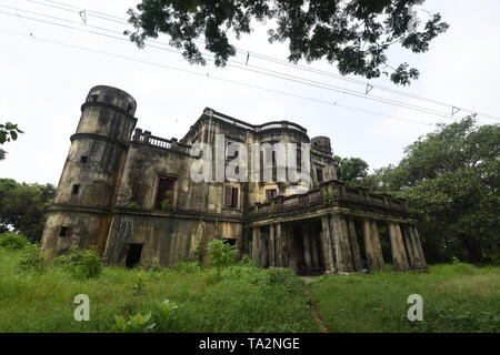 Die roxburgh Haus an AJC Bose indische Botanischer Garten, Howrah, Kolkata, Indien. Stockfoto