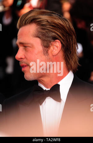 Cannes Film Festival 21 stMay an einem roten Teppich Brad Pitt Stockfoto