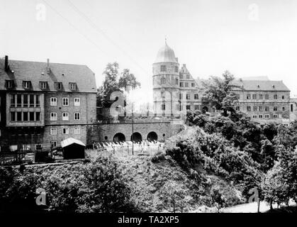 Wewelsburg als SS Schloss im Nationalsozialismus Stockfoto