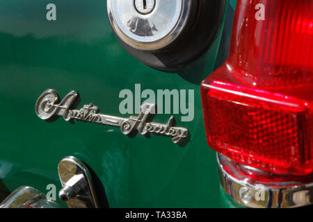 1970 Mark 4 Austin Healy Sprite Innenraum Stockfoto